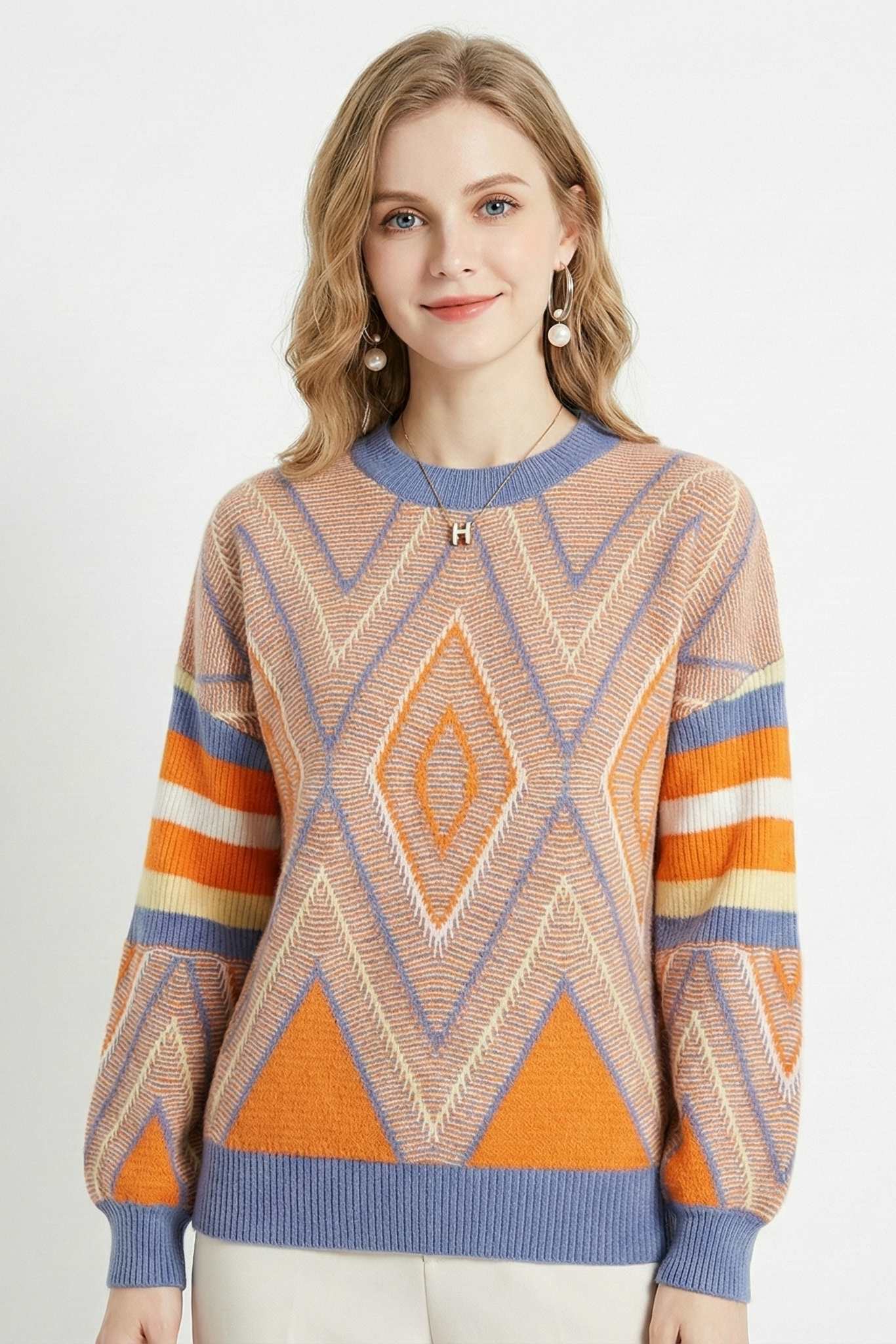 Cadin Gebreide Damestrui | Kayse